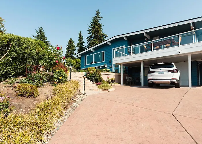 1400Sf Cozy Retreat With Sound View, Garden & Privacy